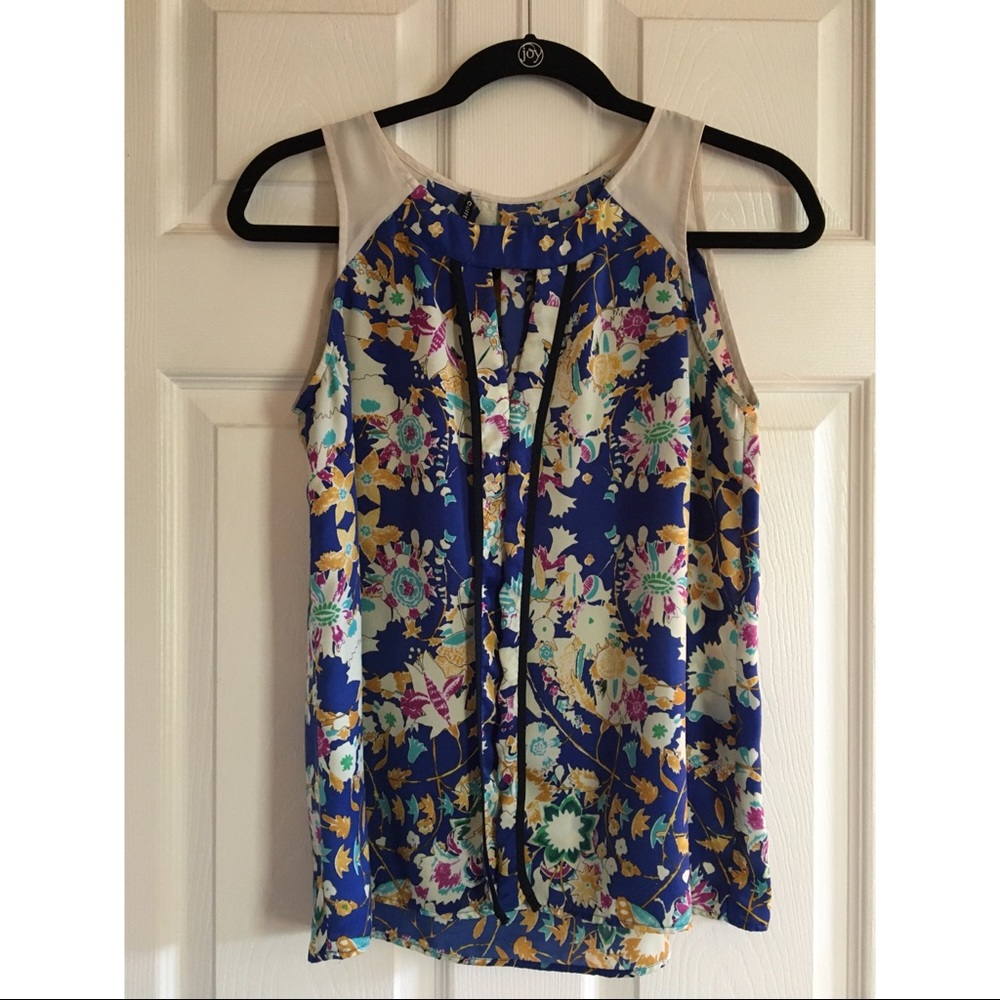 Collective Concepts Floral Print Blouse